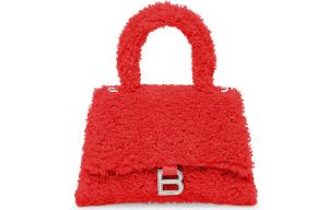 Balenciaga Красная Маленькая Сумка Через Плечо Из Ягненка