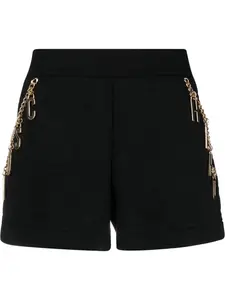 Флисовые шорты из коллаборации с Smiley Moschino, черный