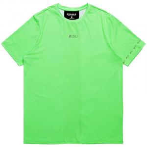 Футболка мужская с круглым вырезом, прямой крой KELME, neon зеленый