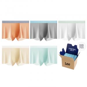 Классические трусы 101 для мужчин, набор из 5 штук Lee, оранжевый