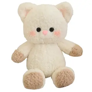 Мягкая и милая плюшевая кукла Cartoon Forest Lamb Rabbit Bear Warrior высотой 50 см MAOGEGE