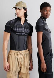 Футболка с принтом SPORT EUROPA QUARTER ZIP MISBHV, цвет muted black