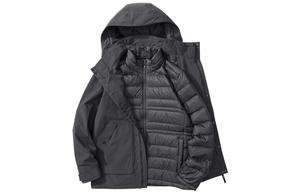 JACK WOLFSKIN Ветровка мужская непромокаемая утепленная, Dark Gray/6350