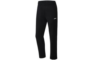 Li-Ning Knitted Sweatpants Women's Black Moderate Straight Fit Pants