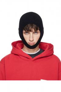 Шапка из грубого зерна Jacquemus, черный