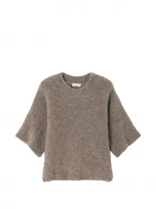 Свитер Zolly с круглым вырезом American Vintage, коричневый