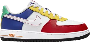 Кроссовки Air Force 1 Low LV8 PS 'Rubik's Cube', разноцветный