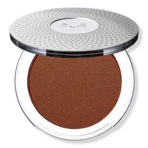 Универсальная прессованная минеральная косметика 4-в-1 с широким спектром защиты SPF 15 PÜR, Deeper DPP1 (brown with golden undertones)