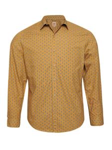 Рубашка на пуговицах Comfort fit Campus Sutra Jose, карамель