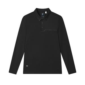 FILA Поло мужское угольно-черное Jet Black