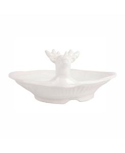 Чаша с фигурным изображением оленя Pietra Natale VIETRI, белый