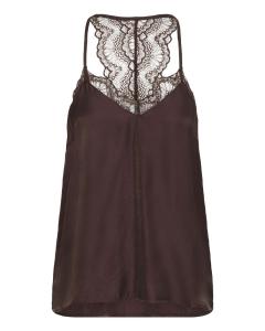 Блуза Cream CR Anna, шоколадный