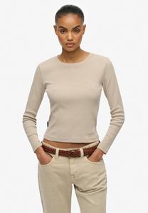 Топ Superdry & Co ATHLETIC ESSENTIALS LOGO GARMENT DYED , Off Grey/Grey