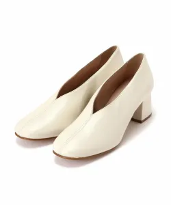 Туфли-лодочки REMME на V-образном каблуке B'2Nd, цвет Off White 3