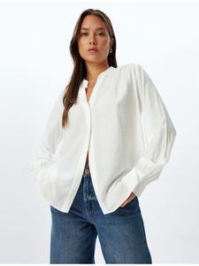 Футболка KOTON, цвет grauweiß