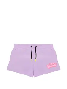 Шорты с графичным принтом Barrow Kids, фиолетовый