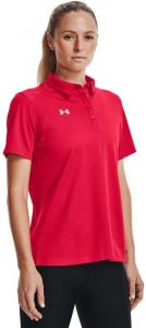 Женская рубашка-поло с коротким рукавом Under Armour Tech Team, Red-White