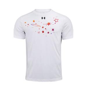 Футболка с коротким рукавом Unisex быстросохнущая Under Armour, белый