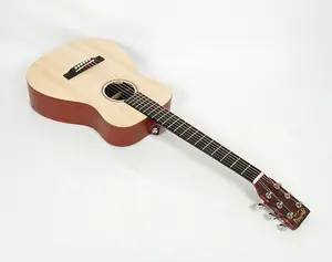 Путешественная гитара Martin LX1E с верхней декой из массива ели, встроенной электроникой и чехлом #78694 @ LA Guitar Sales