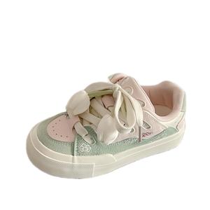 Нескользящие низкие кроссовки для женщин BINGO DUCK, Pink+Exclusive Shoe Box+Gift Socks