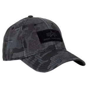 Кепка Alpha Industries VLC Camo, черный
