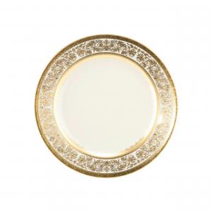 Тарелка для завтрака 20 см Seltmann Weiden, кремового/золотистый