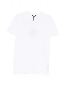 Футболки с нашивкой-логотипом и круглым вырезом BALMAIN, белый