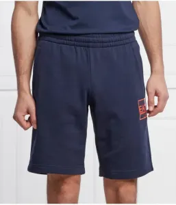 Шорты regular fit Ea7, темно-синий