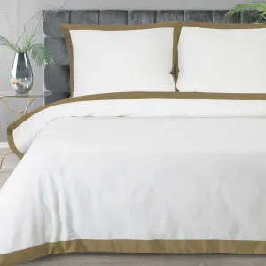 Комплект постельного белья LAURA White Gold 220x200 см, 3 предмета: с 2 наволочками 70x80 см Eurofirany