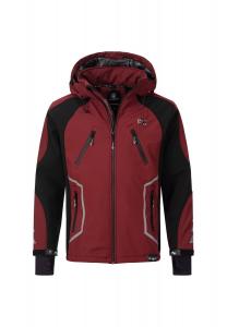 Куртка софтшелл, куртка стандартного кроя Rock Creek, цвет Weinrot