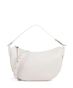 Сумка через плечо C-Easy из зернистой кожи Coccinelle, белый