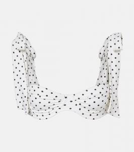 Женский бикини-топ в горошек Same, Cream Polka Dot