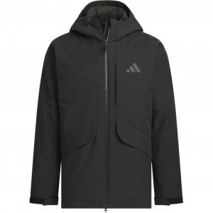 Куртка пуховая мужская черная Adidas