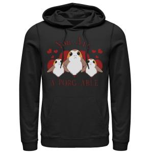 Мужская толстовка с принтом «Звездные войны» A-Porg-Able Hearts Star Wars