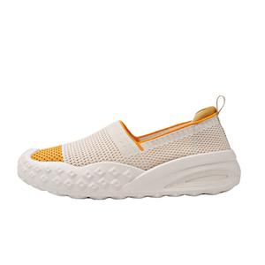 Низкие повседневные кроссовки для женщин EGCHI, желтый