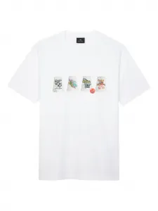 Футболка с принтом Paul Smith, белый