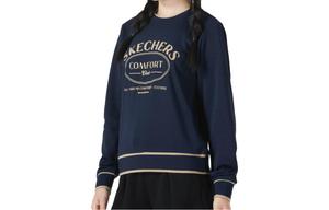 Свитер женский темно-синий Skechers