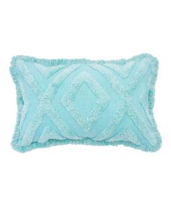 Декоративная прямоугольная подушка Link Surf из плетеного материала, 14 x 22 дюйма carol & frank, Green