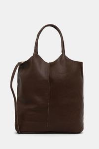 Кожаная сумка Answear.Lab, коричневый