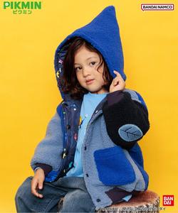 Двусторонний блузон с боа