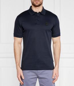 Поло BOSS BLACK Parlay Regular Fit, темно-синий