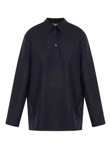 Шерстяная рубашка поло Pinole Studio Nicholson, черный