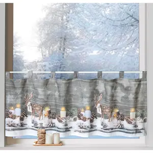 Weckbrodt панельная штора «деревянный олень», (1 шт.), цвет multi