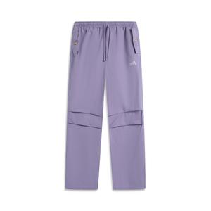 LINING Брюки Casual GUGONG LIANMINGKUAN Chinese Culture Series, женские, светло-темно-фиолетовые