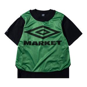 Футболка Market x Umbro Scrimmage Jersey T-Shirt 'Black/Green'