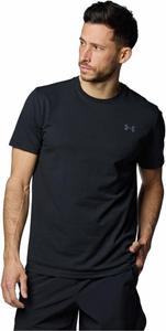 Мужская тренировочная футболка Under Armour UA Performance из хлопка с коротким рукавом, черный