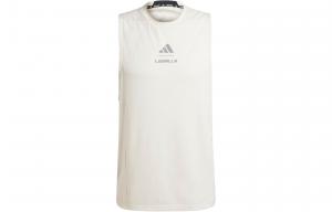 Футболка майка мужская розовая белая Adidas