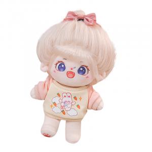 Сладкая и милая креативная двусторонняя хлопковая кукла плюшевая кукла высотой 20 см YILEXIONG