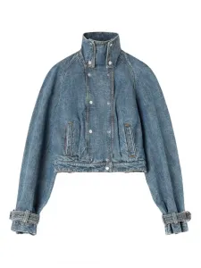 Куртка с воротником-воронкой Lanvin, синий