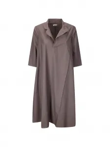 Платье миди Scampo Labo Art, коричневый